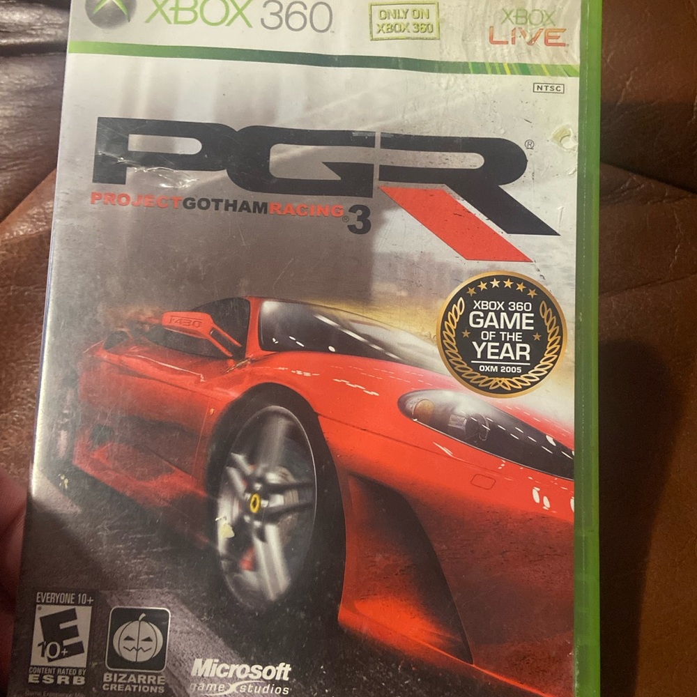Microsoft Xbox 360 Project Gotham Racing 3 - Red